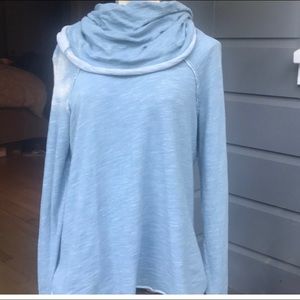 Free People beach sweatshirt size M/L cowl neck